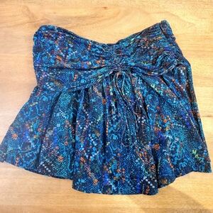 Free People Snake Skin Skirt